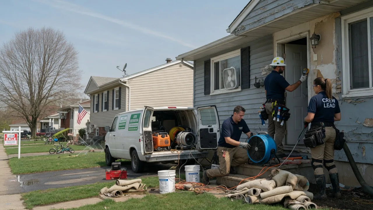Flood Cleanup in New Middletown, OH near me