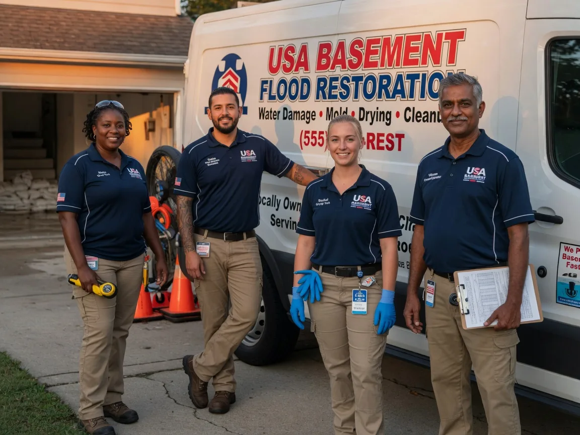 Basement Flood Cleanup company in New Middletown, OH